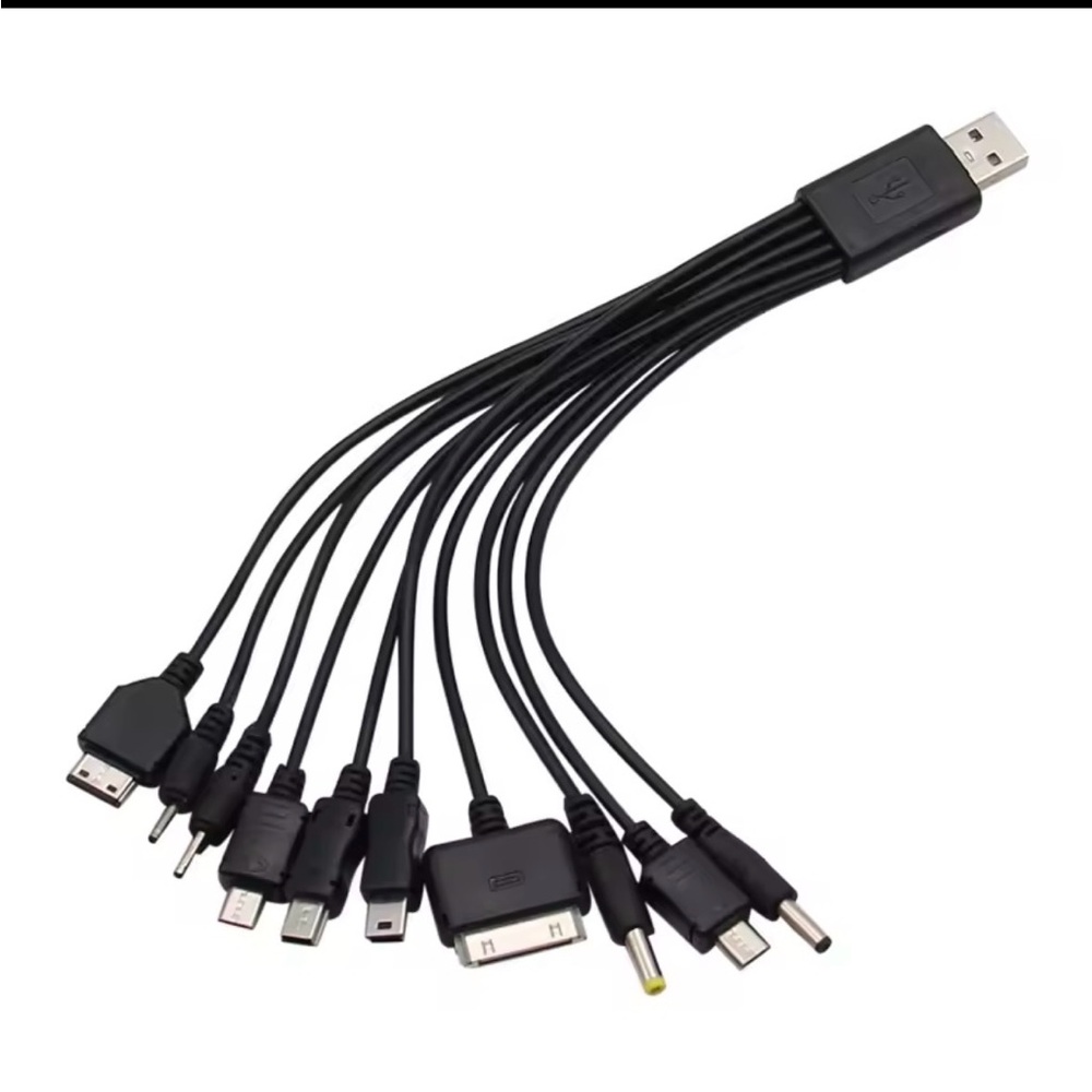 Multi-Connector USB Charging Cable